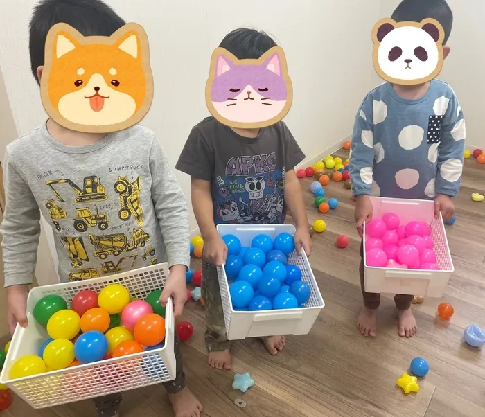 【作業療法士・理学療法士常勤在中！！】児童発達支援てんてん　現在空きあり！！/🏐ボール遊び⚾️