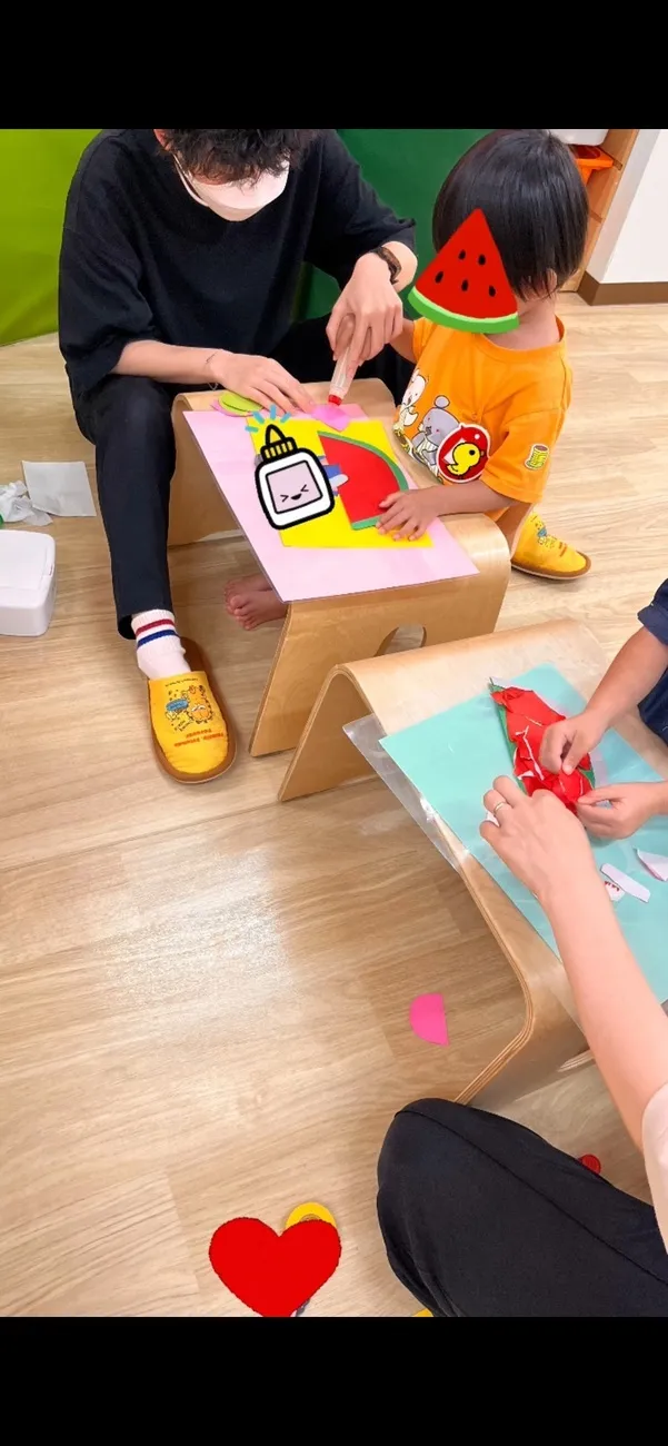 てらぴぁぽけっと　新宮中央駅教室/7月の制作発表🍉