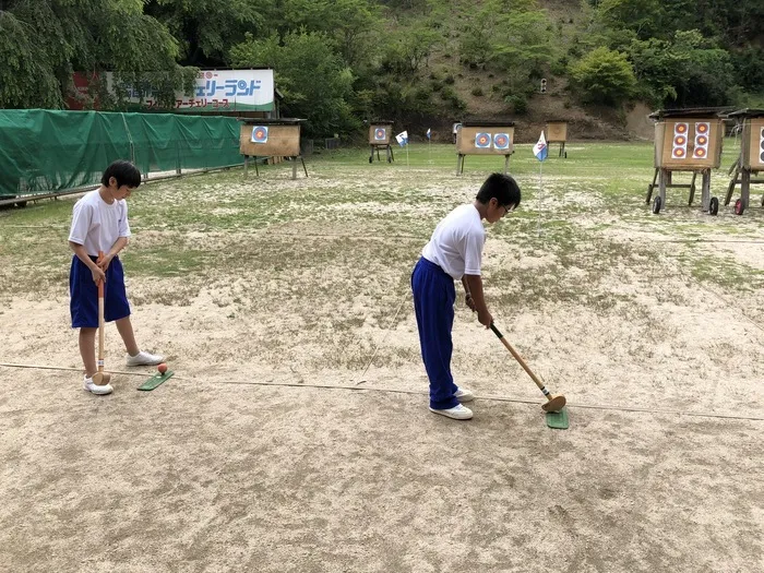 グラウンドゴルフ体験