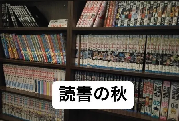 いつも。/読書の秋♪