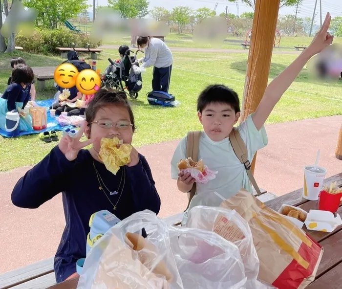 杜のつぐみ療育園四郎丸園/ピクニック❣