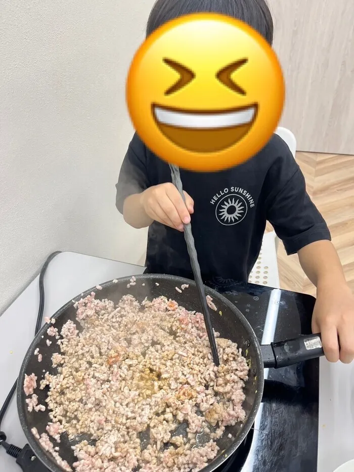 LEGON Kids谷町/レゴンキッズ谷町の丼弁当作り🍱
