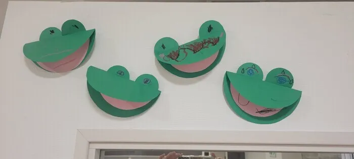 ハッピーテラス　鴻巣教室/カエル製作🐸
