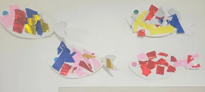 ハッピーテラス　鴻巣教室/キラキラ✨魚製作