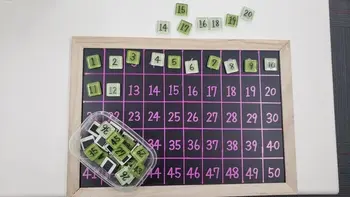 ハッピーテラス　鴻巣教室/キラキラ綺麗な数字盤