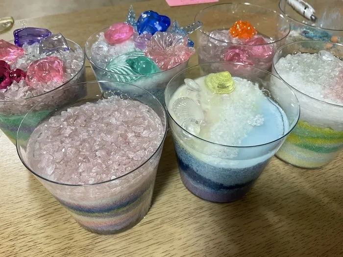 ハッピーテラス　鴻巣教室/グラスサンドアート🍸