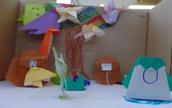 ブロッサムジュニア相模原城山教室/折り紙で動物園