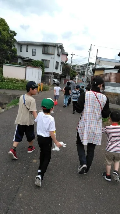 こぱんはうすさくら　横浜青葉教室/お散歩！！