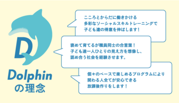 放課後等デイサービス ドルフィン/スタッフの専門性・育成環境