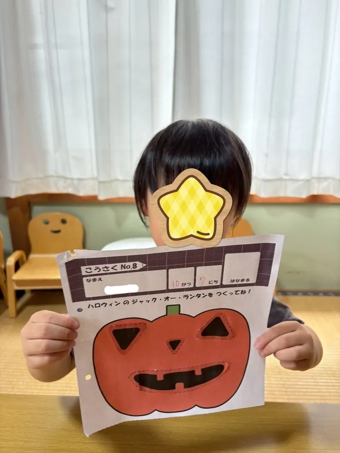 くれよん/ハロウィンを取り入れた活動