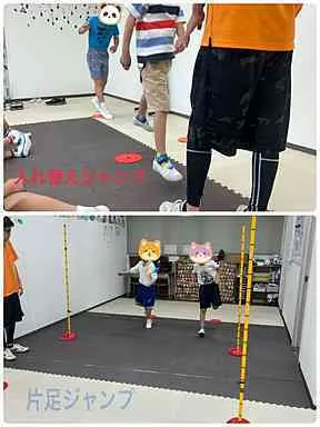 こども発達サポート　運動療育型　放課後デイサービス　ロジコ/走行トレーニング3週目