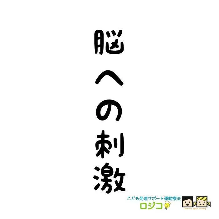 こども発達サポート　運動療育型　放課後デイサービス　ロジコ/脳への刺激⭐