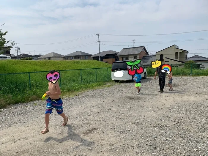 森の学校/今日も水遊び！