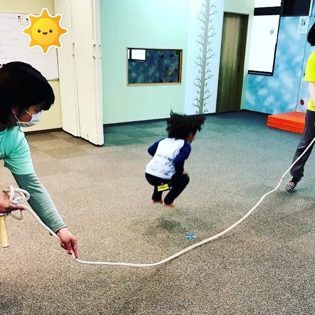 ヒトツナ武里教室/運動療育の一つの「大縄跳び」も実施しています✨