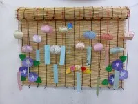 伸栄学習会 わかばの子（多機能型）/紙の風鈴