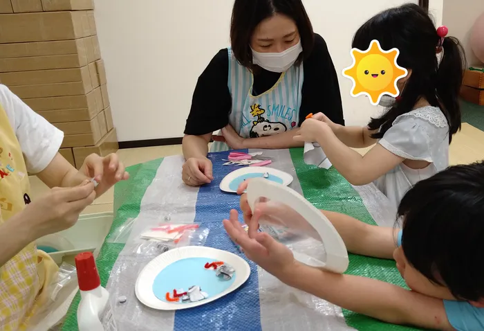 こぱんはうすさくら　春日若葉台教室/水族館を作ろう！