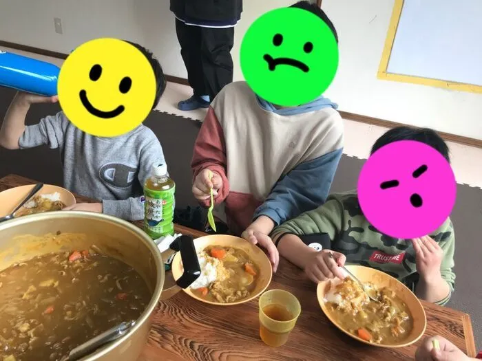 児童発達支援・放課後等デイサービス 十人十色/カレー🍛クッキング