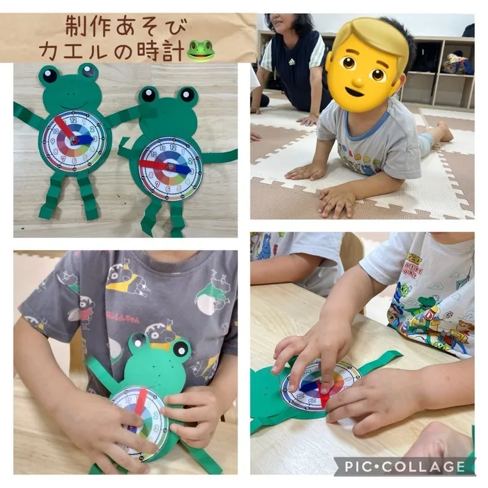 ゆにぞん　ほっぷ/カエルの時計製作𓆏運動療育