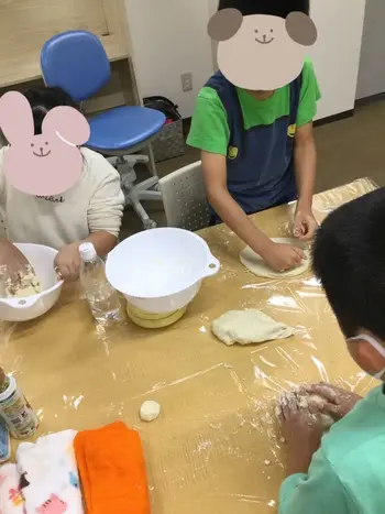 ＹＣＣもこもこ十三教室/小麦粘土を作ろう☆