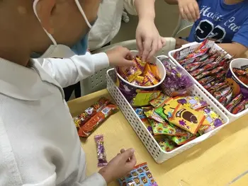 ＹＣＣもこもこ十三教室/ハロウィンお菓子☆
