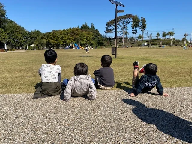 こぱんはうすさくら横浜中田教室/公園へ