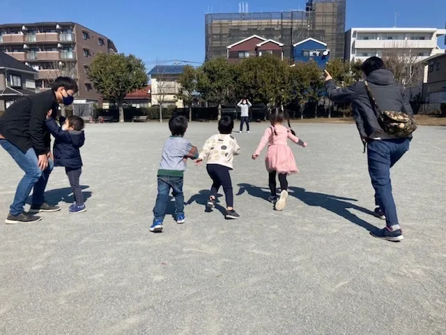 こぱんはうすさくら横浜中田教室/だるまさんがころんだ！