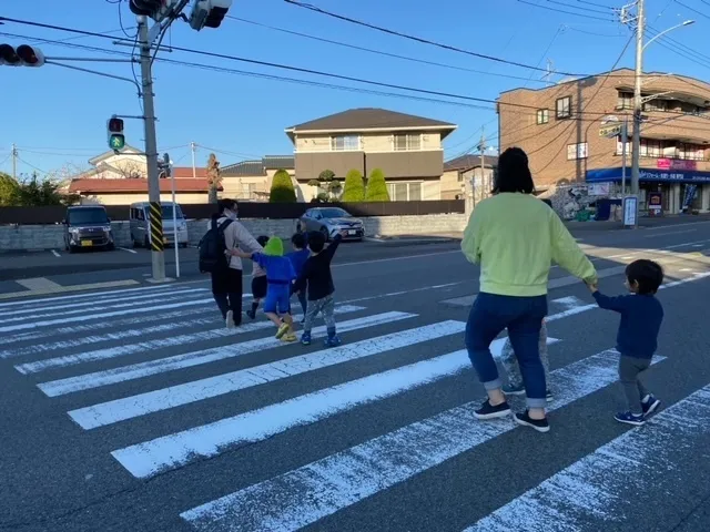 こぱんはうすさくら横浜中田教室/皆でお散歩