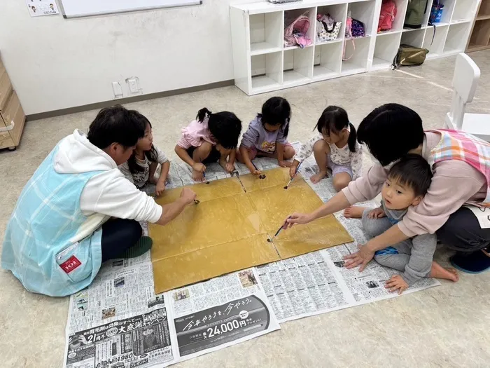 こぱんはうすさくら横浜中田教室/こぱん祭りの準備