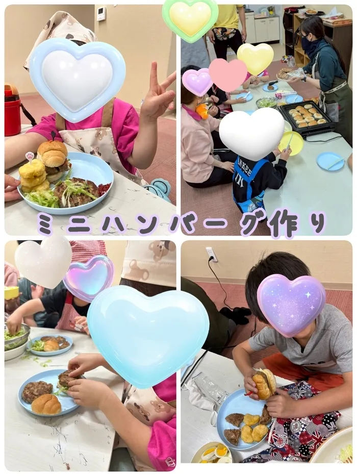 ひまわりはぁと寝屋川/ミニハンバーグ作り