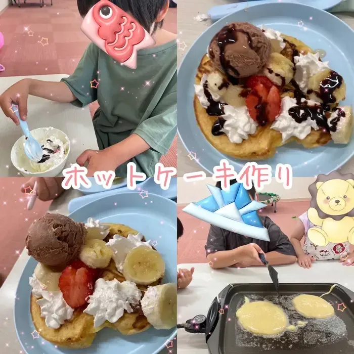 ひまわりはぁと寝屋川/ホットケーキ作り✨