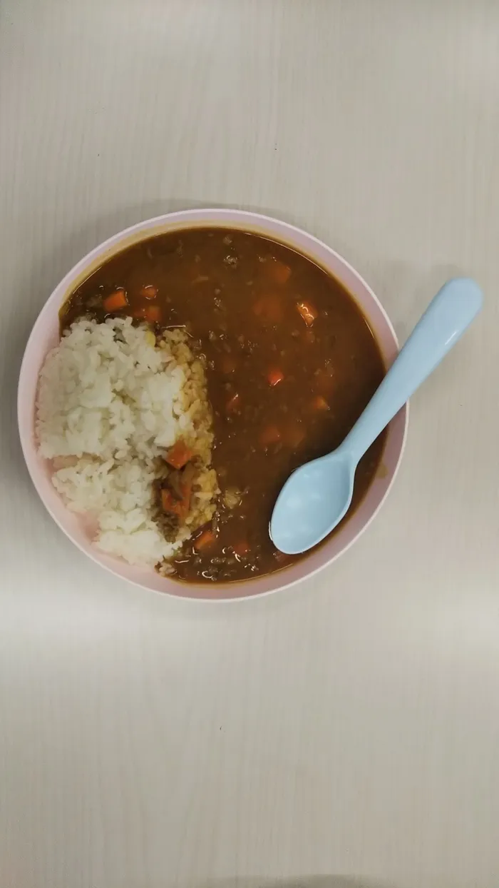 ひまわりはぁと寝屋川/４月３日  ミンチカレー