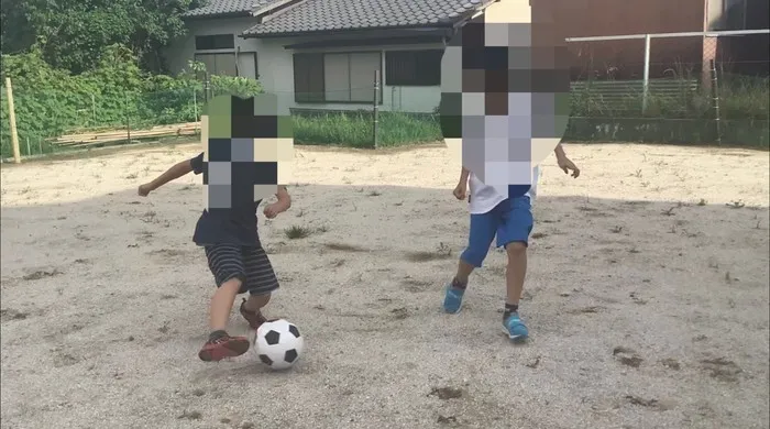 子ども支援室みらい/サッカー😋