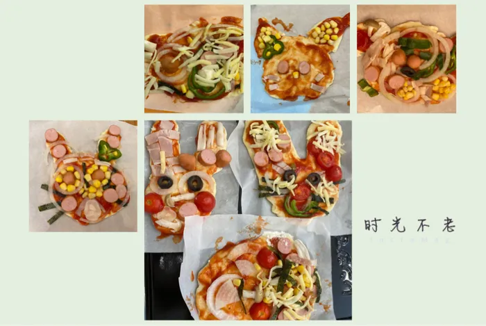 オペラ LABO/動物さんピザ🍕作り❣️