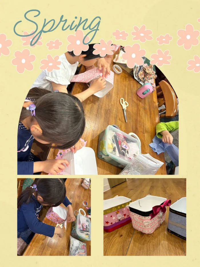 オペラ LABO/春休みマイボックス作り✨