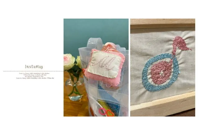 オペラ LABO/刺繍の作品✨