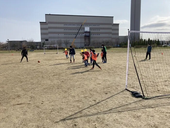 LEIF東仙台/春を感じて元気にサッカー☆