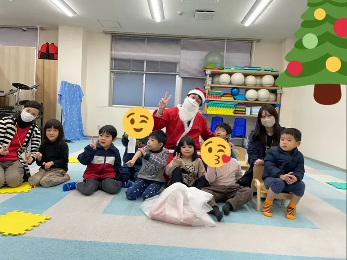 児童発達支援・放課後等デイサービス チルハピ 長町南教室/サンタさんがやってきた🎅