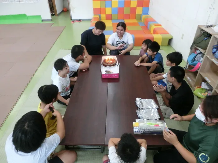 児童サポートチームにじいろの木/お誕生日会‼