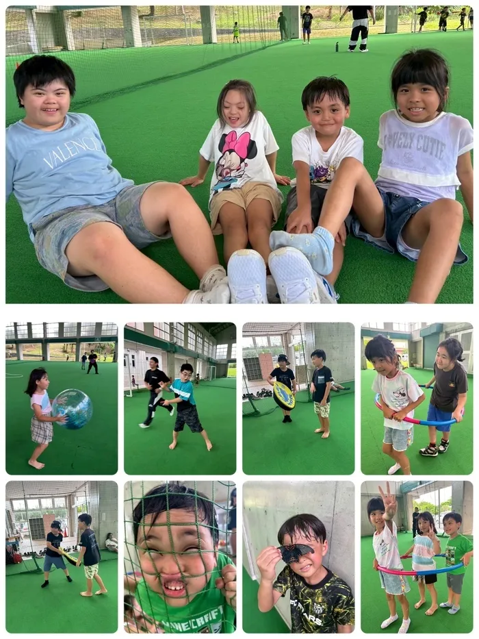 児童サポートチームにじいろの木/多目的運動場