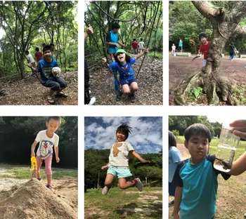 児童サポートチームにじいろの木/石川自然の森公園‼