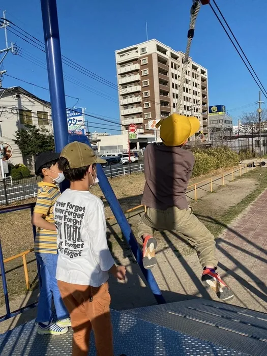 キッズライフ東福岡/箱崎公園にて