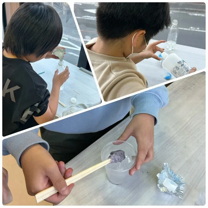 キッズライフ東福岡/12/9_実験プログラム♬手作りスーパーボール【2階クラス】