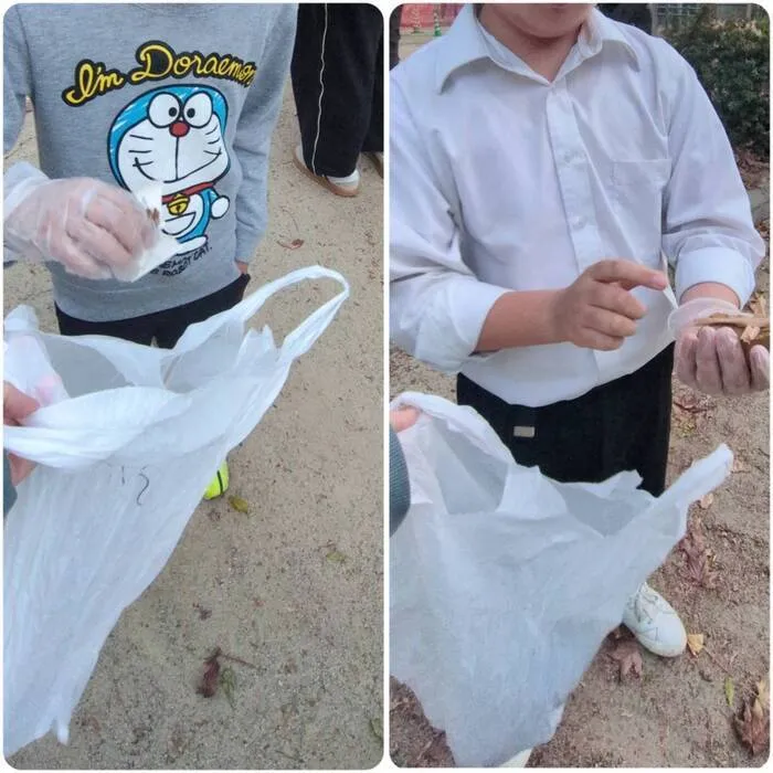 キッズライフ東福岡/12/12_内橋公園に感謝する日❁