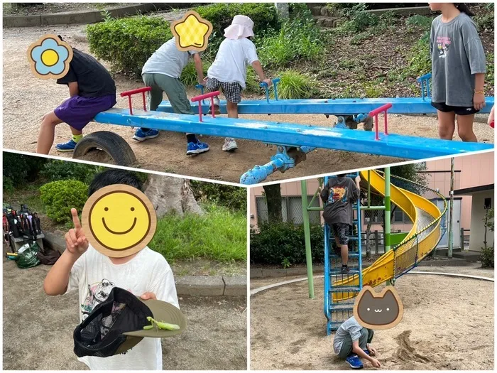 キッズライフ東福岡/9/24_公園活動！！