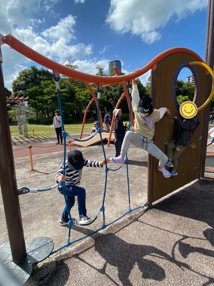 キッズライフ東福岡/公園での活動