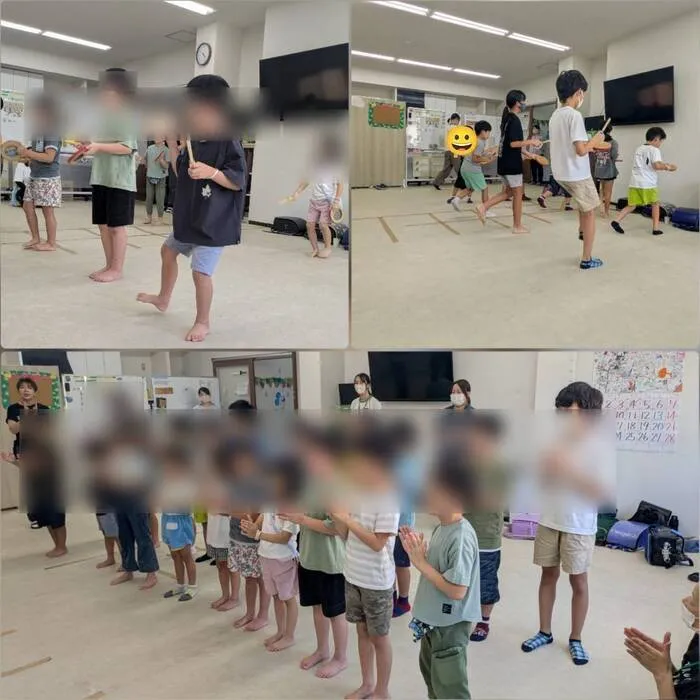 キッズライフ東福岡/9/11_エイサーお披露目会♬