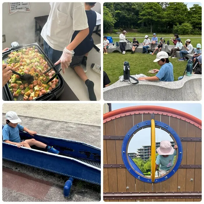 キッズライフ東福岡/5/26_お弁当作り＆アイランドシティ中央公園