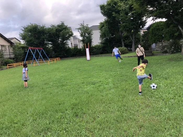 キッズライフ東福岡/みんなでサッカー⚽