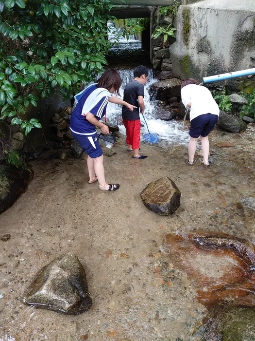 キッズライフ東福岡/昭和の森公園で水遊び！