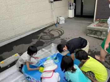キッズライフ東福岡/キッズライフ東福岡で水遊び
